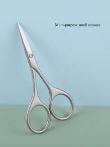 1 pièce Ciseaux de beauté multifonctionnels à pointe effilée pour couper les faux cils, les autocollants pour ongles, convient pour une utilisation à la maison et à l'extérieur, fournitures pour ongles, outils pour ongles, outils de nail art, rentrée scolaire, ongles, outils pour ongles à clipser, outils de manucure et pédicure