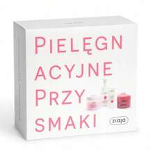 Set de cosméticos Ziaja Marshmallow (Exfoliante de azúcar 300 ml/Gelatina de baño 260 ml/Crema de manos 50 ml/Espuma limpiadora 250 ml)