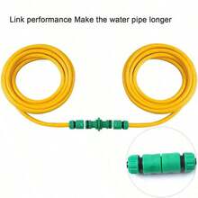 PC5pcs Home Garden Flower Irrigation Water Pipe Splitter Plastic Hose Quick Coupling Hose Nipple Connector - Multicolor - View 4