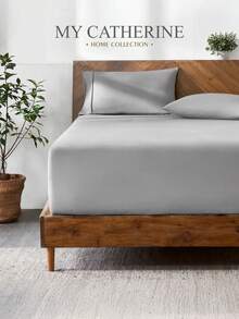 MADE IN TURKEY Fitted Hypoallergenic Jersey Cotton Sheet – 100% Natural Cotton – Soft, Breathable & Stretchy – Available In 100x200, 120x200, 140x200, 160x200, 180x200, 200x200 Cm Sizes - Watermelon Pink - View 1