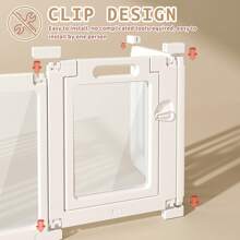 UBRAVOO UBRAVOO Przezroczysty akrylowy kojec, montaż bez użycia narzędzi, panoramiczny ekran prywatności dla niemowląt i małych dzieci, centrum aktywności wewnątrz/na zewnątrz