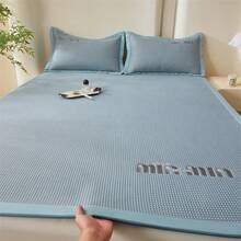 Cooling Mattress Pads - Bean Mattress-fanxing Blue - View 7