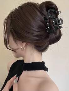 1 szt. Prosta i słodka spinka do włosów w kropki dla psów, elegancka i wszechstronna letnia ozdoba do włosów (drobne zadrapania to normalne zjawisko) Jesienno-zimowa spinka do włosów do strojów wakacyjnych, modna damska kopertówka do włosów