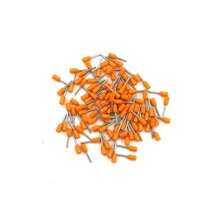 1000pcs/Pack Insulated Cord End Terminal Crimp E0508 1008 1508 7508 2508 Pressure Terminal Ferrules Crimping Terminals Tubular