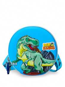 1 pieza Bolso bandolera pequeño y redondo con estampado 3D lindo y de dibujos animados de niños y niñas con estilo, de estilo coreano versátil, correa de hombro casual y cómoda, variedad de patrones de impresión a elegir, satisface las necesidades básicas de almacenamiento, adecuado para uso diario y juego, una excelente opción de regalo