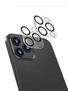 Un conjunto de 5 protectores de lente de cámara de vidrio esmerilado para 16 Pro, 15 Pro Max, 14 Pro y modelos anteriores incluyendo el 12, 13 y 11 Pro