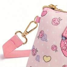 Sanrio 1 Stück Sanrio Kawaii Mehrzweck-Aufbewahrungstasche Schwarz Schönheit Milodi Yugui Hund Hello Kitty