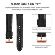 18mm/20mm 仿皮表带，快拆表带，适用于 Vivoactive 4S/5/3、Active 6/5、Approach S50 手表以及 Watch GT5/4/3/2，S1/B5 智能手表手链，柔软腕带配件 - 彩色 - 查看 4
