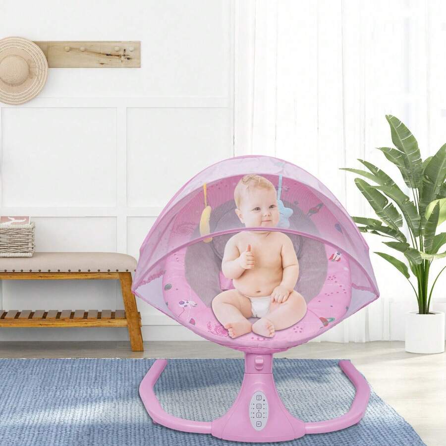 Kids Rocking Chairs - Pink - View 1
