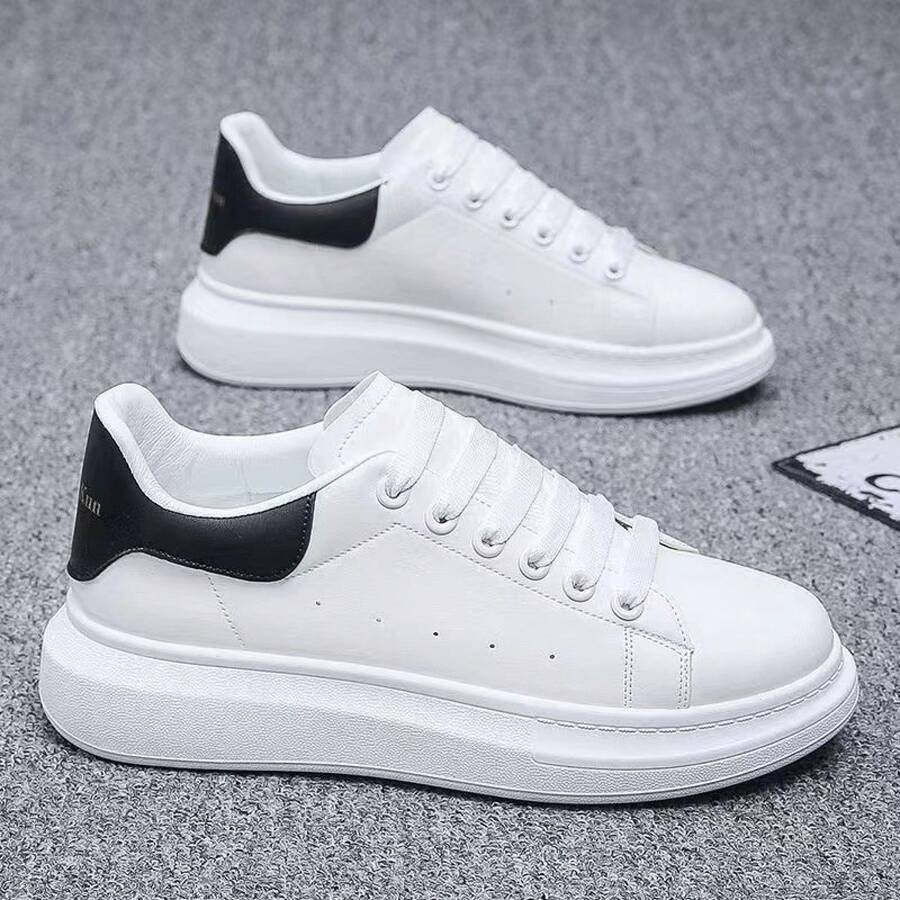 2025 New Versatile Sneakers Casual Height-Increasing Sports Casual Shoes - 白色 - 查看 1
