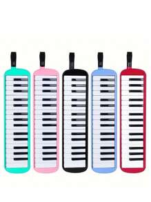 Melodica de 32 teclas con boquilla, instrumento musical de teclado de aire con bolsa de transporte