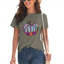 1/2/3 Piezas Stickers de transferencia de calor con diseño de Arcoíris y Flor de Calabaza - Parches degradados multicolor para planchar en Camisetas, Sudaderas, Vaqueros, Mochilas, Manualidades DIY (Material de Plástico Duradero)