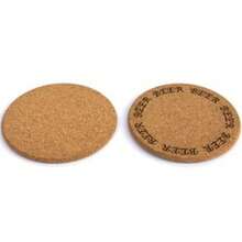 Customized Cork Coaster - Custom Engraved - Multicolor - View 11
