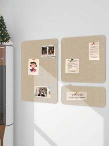 1pc Felt Decor Board Suitable For Holiday Themes & Party Decoration, No-Drill Wall Decor Bulletin Board, Can Hold Nails For Entryway Key Holder, Reusable Photo Wall Memo Board For Home/Office/Classroom, Suitable For Room Decor/Office Memo/Background Wall/Storage Organization, Applicable For Halloween/Spring Festival/Christmas Decoration Home Decor Back To School School Supplies