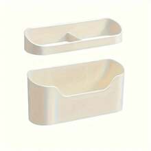 Soporte para paraguas montado en la pared, estilo de sujeción sin clavos, estante de almacenamiento multifuncional para paraguas doméstico, soporte para sombrilla, 1. - Gris - Ver 3