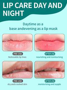 Vaseline 1 st 4,8 g vaselinmint läppbalsam, uppfriskande, lugnande, energigivande, återfuktande, kylande geltextur, lugnar och reparerar, tonar ut läpplinjer, lämplig för daglig användning på sommaren - 4,8 g mynta - Visa 3