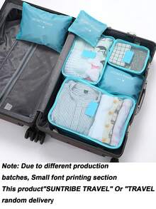 6/1 件旅行收纳袋、化妆包、PVC 盥洗包、便携式行李袋、多功能盥洗包、化妆包、化妆包、手提包、衣物收纳袋、盥洗包、护肤品收纳袋适用于口红、化妆刷、眼线笔、眼影、镜子、唇彩、护肤品、牙刷、牙刷杯、肥皂、洗发水、梳子、手表、手机、项链、珠宝、电子产品