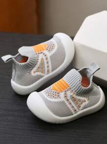 yibubu Yibubu blaue Babyschuhe, atmungsaktiv, Kinderschuhe für Jungen, weiche Sohle, rutschfest, Erstlingsschuhe für Mädchen, Kleinkindschuhe für drinnen und Outdoor, Hausschuhe für Kleinkinder