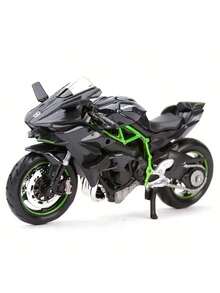 2025 New Arrival - Alloy Motorcycle - Kawasaki HR2 - Upgraded & Reinforced - Motorcycle Toy - Toy Car - Boys' Toy - Same Style - Halloween Gift - Christmas Gift - Holiday Gift - Birthday Gift - Perfect Gift - Toy - Multicolor - View 8