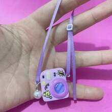 [Solo colgante] Nuevo accesorio colgante en forma de cámara mini modelo lindo de Labobo para decorar bolsos de hombro de - Multicolor - Ver 13