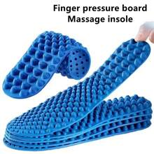1 Pair Finger Pressure Board Massage Insole Relieve Foot Fatigue Shoes Insoles Men Woman Shoe Pads Soft Sports Casual Shoes Pad - Blue - View 3