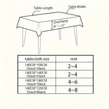 1 New French Style Phoenix Tail Lace Tablecloth, Rectangular Suitable For Dining Table Tablecloth And Coffee Table, Birthdays, Holiday Parties, Dining Table Decoration, Hand Washable, Easy To Clean, Home Decoration