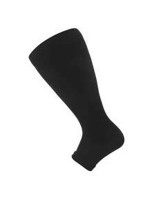 1 o 2 pares de calcetines de compresión de alta elasticidad talla grande, calcetines deportivos y de fitness para personas con sobrepeso, calcetines de otoño - Multicolor - Ver 5