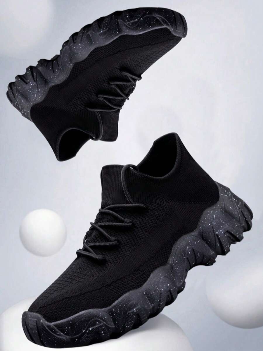 2025新款糖尿病足肿胀男鞋，加宽鞋楦，适合肥胖足、宽脚、水肿患者，肩带可调节，术后保健鞋，软底轻便，宽头设计 - 黑色 - 查看 1