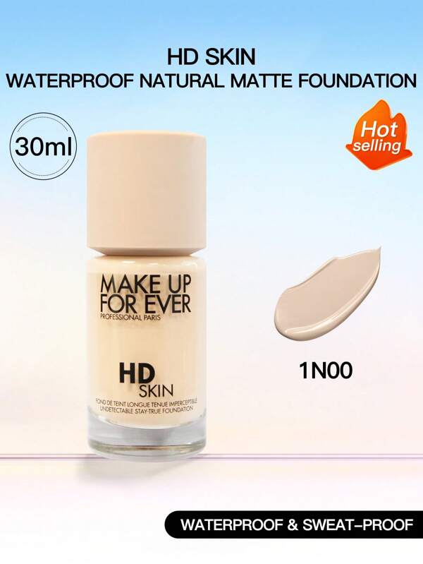 Make Up For Ever MAKE UP FOR EVER Fond de teint HD SKIN UNDETECTABLE STAY-TRUE 1R02#/1N00#/1Y04#/1N06#