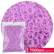 1500pcs/7500pcs Per Bag Colorful Rubber Bands Weaving Kit, Suitable For DIY Bracelets, Necklaces, Crafts, Beginner Friendly, Great For Kids Boys Girls, Birthday Party Christmas Gifts