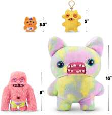ZURU Fuggler Official Co-Branded Doll About 8.66 Inches Long Funky Tooth Treasure Ugly Cute Teeth Funny Doll Christmas Birthday Gift Adult Doll Toy Collection