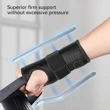 Carpal Tunnel Wrist Brace Support With 3 Straps And Metal Splint Stabilizer For Men Women - Multicolor - View 10