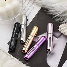 Spot Round Head Perfume Bottle 5ml Bottom Filling Mini Push Spray Travel Portable Travel Self-Pump - 彩色 - 查看 4