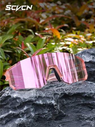  Gafas deportivas fotocromáticas SCVCN de moda, gafas de ciclismo, gafas de ciclismo Y2K para bicicleta de montaña, bicicleta de carretera, deportes al aire libre, ciclismo, conducción, pesca, correr, golf, playa, béisbol, 1 pieza