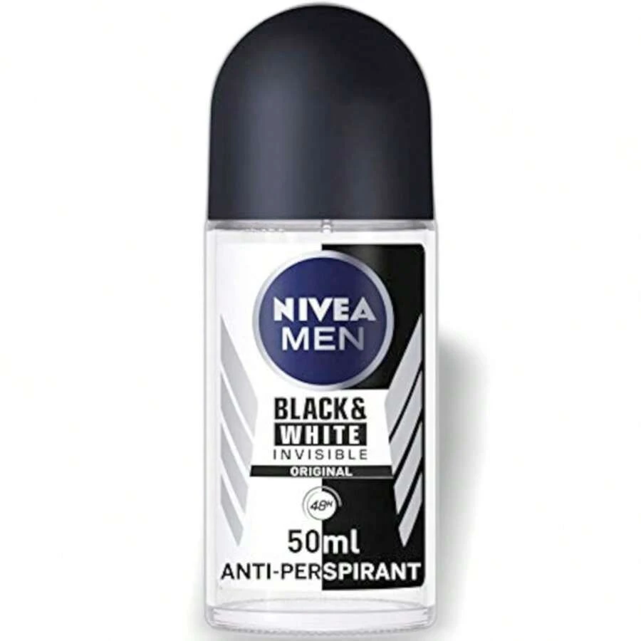 NIVEA 男士黑白隱形走珠止汗體香劑 1.7 盎司/50 毫升 - 多樣化香型 - 查看 1