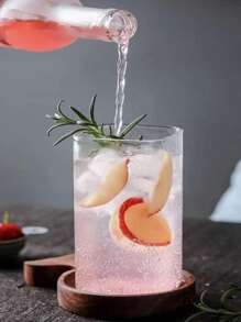 6 pezzi Bicchieri in vetro borosilicato trasparente da 250ml, resistenti al calore, semplici e dritti, adatti per bevande, succhi, birra, cocktail, per uso domestico, bar, ristoranti, feste di Natale e altre occasioni, articoli pratici e di alta qualità, facili da pulire, per elevare lo stile e brindare.