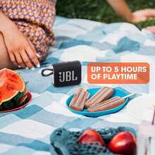 JBL Go 3 藍牙喇叭，強勁低音，立體聲，戶外便攜迷你無線喇叭，JBL 原裝 - 灰色 - 查看 10
