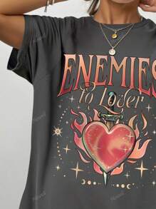 Enemies To LoversShirt, Romantasy T Shirt, Dark Romance Reader, Book Club Shirt, Gift For Book Lover