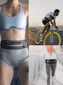Creative Sports And Leisure Waist Bag, Waterproof And Shockproof, Close Fitting Mobile Phone Bag, Must Bring Magical Water Bottle Bag For Outdoor Cycling And Running