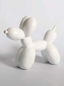 1pc Nordic Creative Balloon Dog Decor, Cartoon Animal Decoration For Living Room, Bedroom, Cabinet, Soft Furnishing, Art Piece