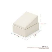 Oirlv All White Jewellery Display Set Shop Cabinet Display Props Necklace Display Bust Watch Ring Earrings Bracelet Decorative Stand