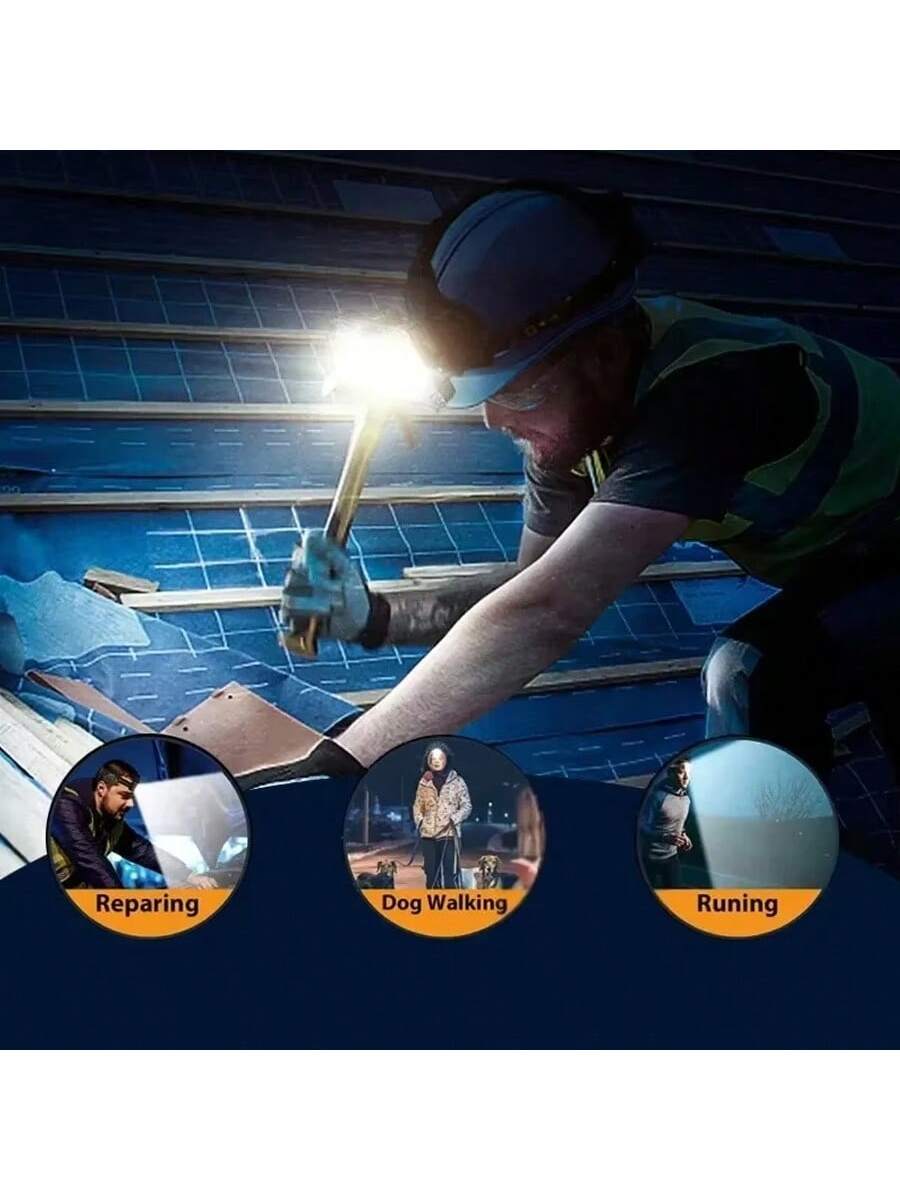 ضوء رأس قابل للشحن ليد فائق السطوع – محمول ومقاوم...