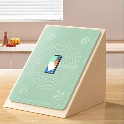 2片/1片 27.6英寸/25.6英寸/19.7英寸 大号硅胶烘焙垫，耐热防滑，带蛋糕尺寸圆圈，适用于烘焙、擀面、在不粘锅上煎饼和披萨，厨房糕点垫，卫生方便，居家必备