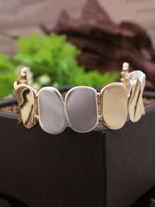 1 pulseira metálica geométrica de lantejoulas feminina, elegante e de alta qualidade, adequada para 38/40/41/42/44/45/46/49 mm, compatível com Ultra 1/2/SE/Série 10/9/8/7/6/5/4/3/2/1, ótimo presente de aniversário, Dia dos Namorados (relógio não incluído)