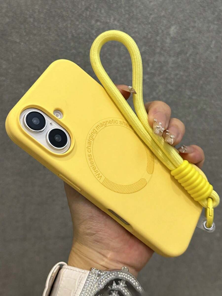 Liquid Silicone Phone Case Compatible With IPhone 17 Pro Max, 17 Pro, 17 Air, 17, 16, 15, 14, 13, 12, 11 Pro Max, 15 Plus, Supports Magnetic Wireless Charging, Provides All-Round Protection.