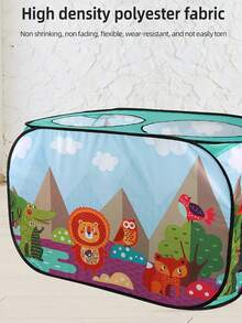 儿童便携式帐篷，无需安装，室内室外游戏屋，互动帐篷适合男孩、女孩、圣诞节、万圣节、复活节、生日派对