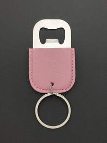 Custom Leather Keychain Bottle Opener, Customized Name Metal Key Chain, Gifts For Men, Boyfriend, Wedding Party, Groomsmen, Father's Day, Anniversary - Multicolor - View 13