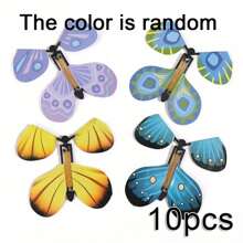 Colorful Plastic Magic Party Favors, Unique Patterns, Batteryless, Suitable For Birthday, Christmas, Halloween, Classroom Prizes (Random Assortment)