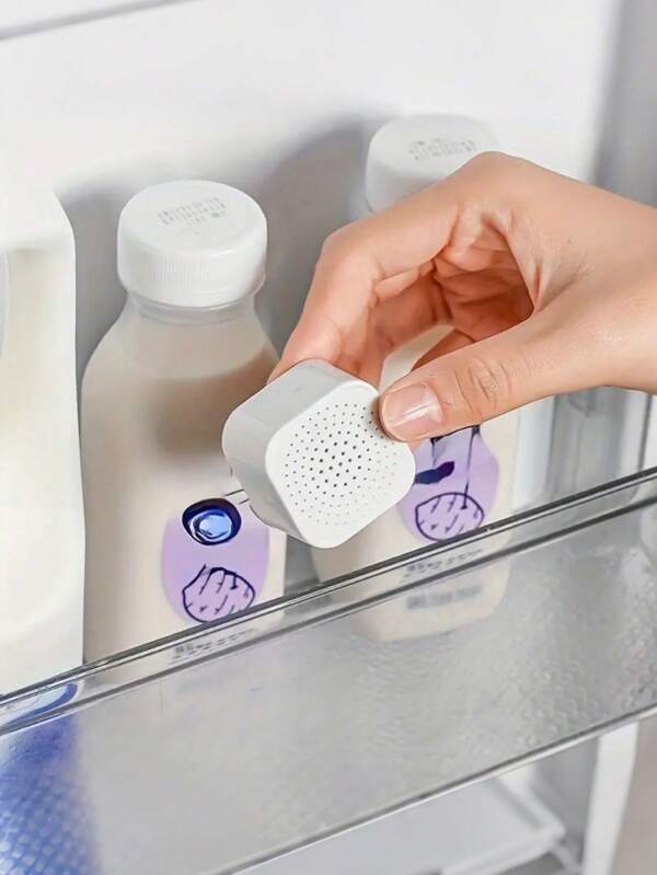 6 pezzi di scatole refrigeranti di plastica con carbone attivo e assorbimento di formaldeide, purificatore d'aria fresca, deodorante per frigorifero resistente all'umidità, deodorante al carbone attivo per frigorifero, cucina, camera da letto, armadio, ambientatore senza elettricità - neutralizzatore di cattivi odori