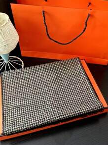 1 pieza Bufanda casual con calidez desmontable hecha a mano para hombre